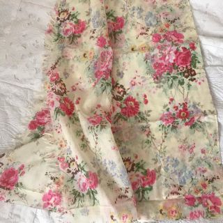 ローラアシュレイ(LAURA ASHLEY)の新品★ローラアシュレイ★コットンガーゼストール(ストール/パシュミナ)