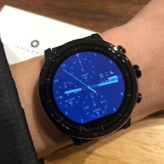 AMAZFIT STRATOS Xiaomi Huami 美品(腕時計(デジタル))