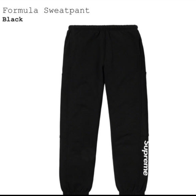 supreme formula sweatpant black s size - その他