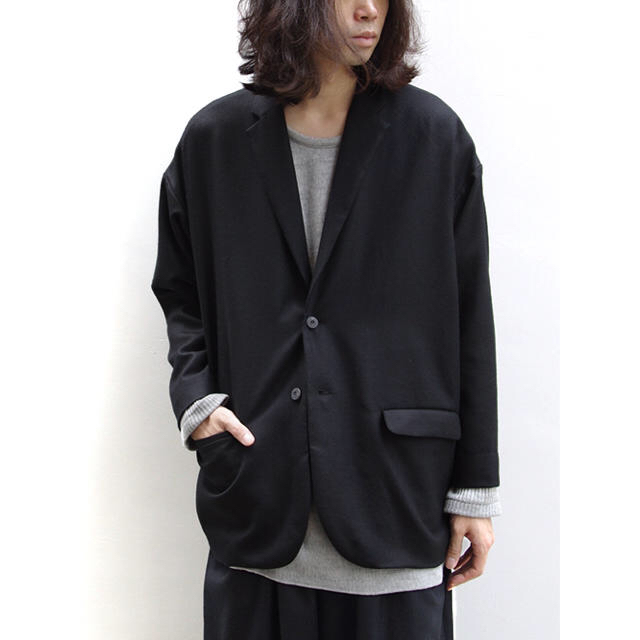 Dulcamara(ドゥルカマラ)のDulcamara ("16AW よそいきオーバーJＫ- BLACK メンズのジャケット/アウター(テーラードジャケット)の商品写真