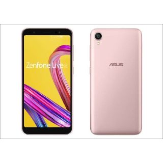 エイスース(ASUS)の新品未使用 SIMフリー ASUS Zenfone Live L1 ピンク(スマートフォン本体)