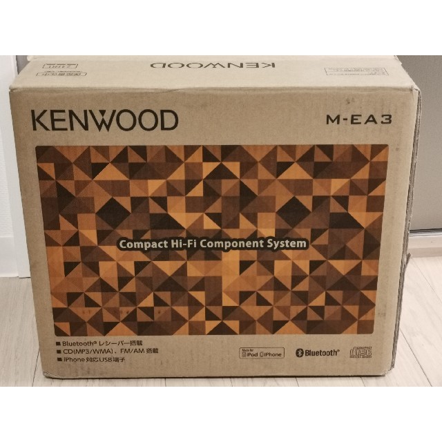 KENWOOD(ケンウッド)のKENWOOD　M-EA3 　CDプレーヤー スマホ/家電/カメラのオーディオ機器(スピーカー)の商品写真