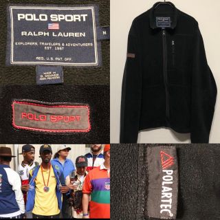 ポロラルフローレン(POLO RALPH LAUREN)の早い者勝ち！超激レア！POLOSPORTS ポロスポーツ ポーラテックフリース(ブルゾン)