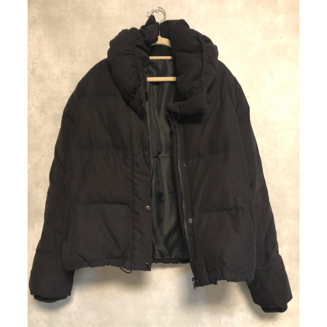 黒ダウンコート レディースのジャケット/アウター(ダウンコート)の商品写真