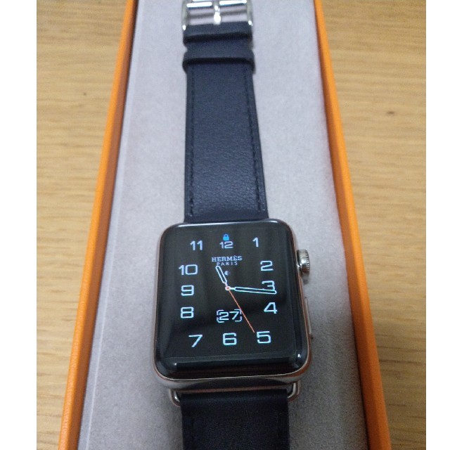 Hermes Apple Watch エルメス 44mmケース用レザーバンドの通販 By