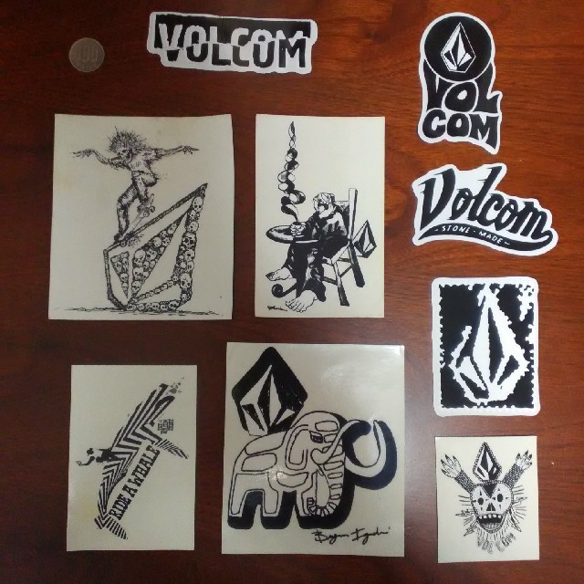 volcom - ボルコム ステッカーセットの通販 by きむ's shop|ボルコム