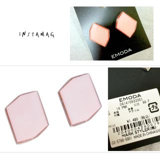 エモダ(EMODA)のEMODA アングルアートピアス(ピアス)