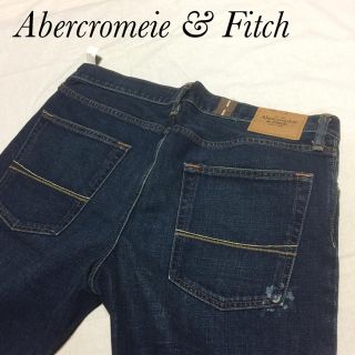 アバクロンビーアンドフィッチ(Abercrombie&Fitch)の未使用 アバクロ BAXTER ビッグサイズ ブーツカット サイズ34約91cm(デニム/ジーンズ)