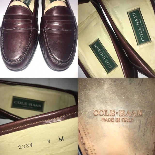 Cole Haan(コールハーン)の【COLE・HAAN】★新品★ コールハーン ローファー 25.0cm ボルドー メンズの靴/シューズ(ドレス/ビジネス)の商品写真