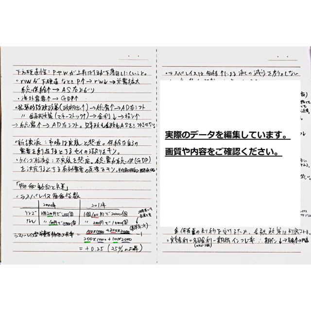 たっつ様専用 中小企業診断士一次試験7科目合格ノートのデータ エンタメ/ホビーの本(資格/検定)の商品写真