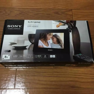 ソニー(SONY)のくまし様専用☆SONY デジタルフォトフレーム DPF-HD800(フォトフレーム)