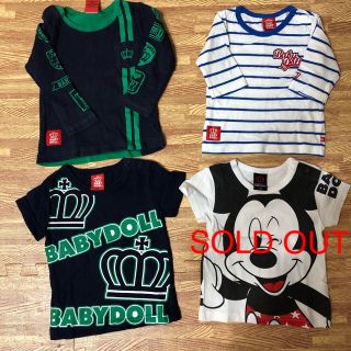 ベビードール(BABYDOLL)のBABY DOLL 3枚セット(Ｔシャツ)