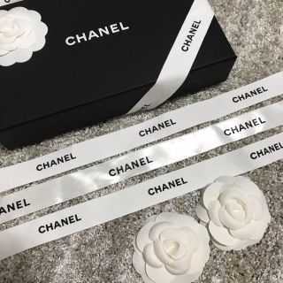 シャネル(CHANEL)のCHANEL カメリア リボン セット(カード/レター/ラッピング)