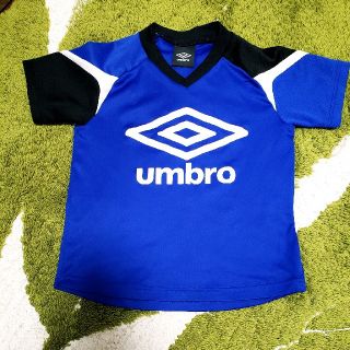 アンブロ(UMBRO)の中古品★ｱﾝﾌﾞﾛ　ﾌﾟﾗﾃｨｸｽ半袖ｼｬﾂ　ｻｯｶｰ120cm(ウェア)