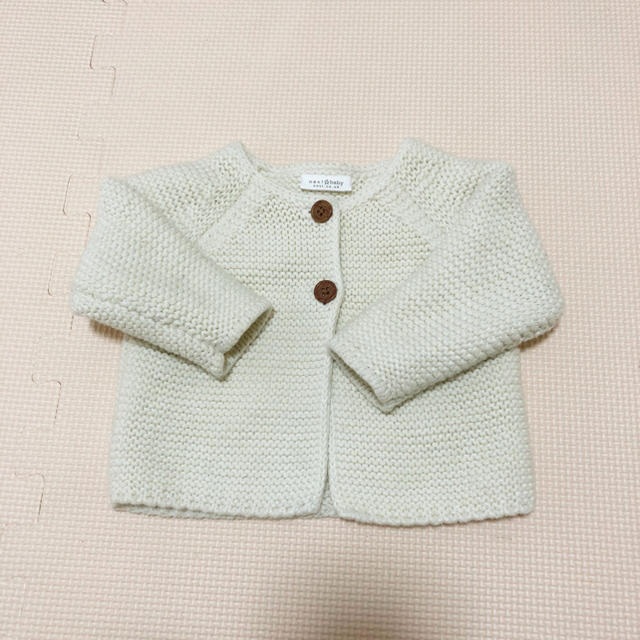 NEXT(ネクスト)のnext baby カーディガン ニットカーデ キッズ/ベビー/マタニティのベビー服(~85cm)(カーディガン/ボレロ)の商品写真