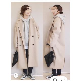 カスタネ(Kastane)のMODE ROBE オーバーサイズチェスターコート 最終値下げ(チェスターコート)