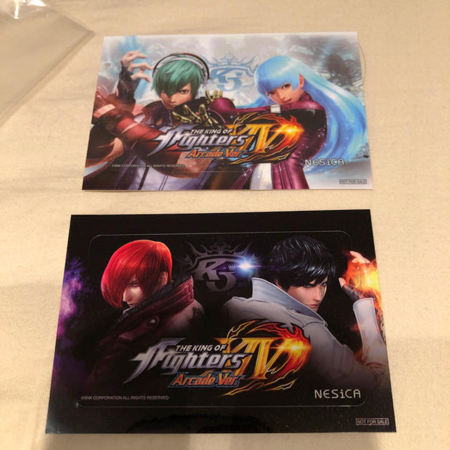 SNK(エスエヌケイ)のTHE KING OF FIGHTERS XIV ポストカード&ステッカー エンタメ/ホビーのゲームソフト/ゲーム機本体(その他)の商品写真