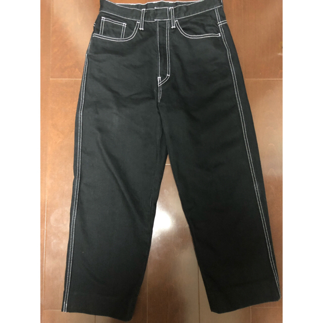 UNUSED(アンユーズド)のUNUSED 18SS 完売品デニムバギーパンツ ステッチ UW0666 メンズのパンツ(デニム/ジーンズ)の商品写真