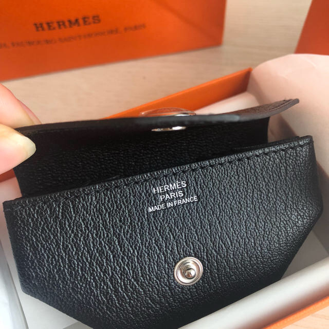 【正規品】Hermes エルメス コインケース 24 ヴァンキャトル ブラック 2