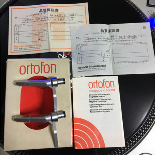 ortofon concorde std 楽器のDJ機器(レコード針)の商品写真