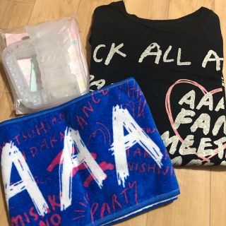 トリプルエー(AAA)のAAA ファンミ LIVEセット／タオル Tシャツ ペンライト(ミュージシャン)