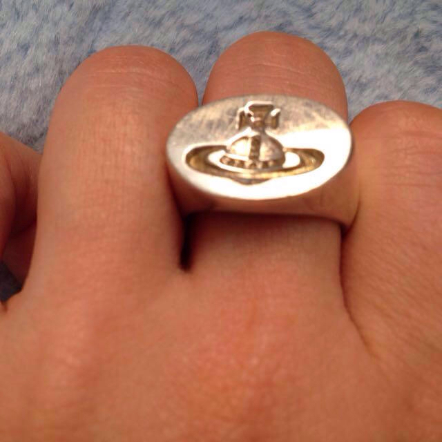 Vivienne Westwood(ヴィヴィアンウエストウッド)のシルバー♡シールリング レディースのアクセサリー(リング(指輪))の商品写真