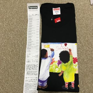 シュプリーム(Supreme)のsupreme kids tee black M(Tシャツ/カットソー(半袖/袖なし))