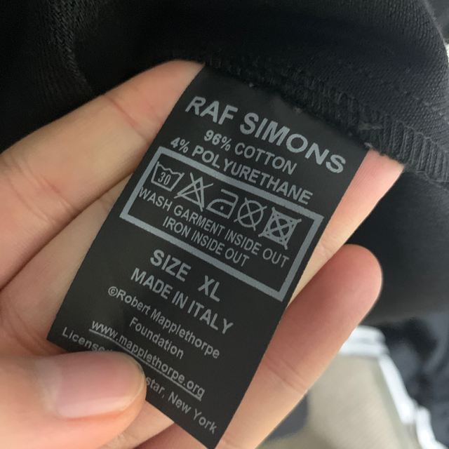 RAF SIMONS(ラフシモンズ)のRAF SIMONS ロバートメープルソープ ジャケット メンズのジャケット/アウター(Gジャン/デニムジャケット)の商品写真