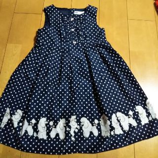 エイチアンドエム(H&M)のH&M ドットワンピース(ワンピース)