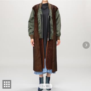 トーガ(TOGA)のtoga pulla フェイクファーコート2018aw(ロングコート)