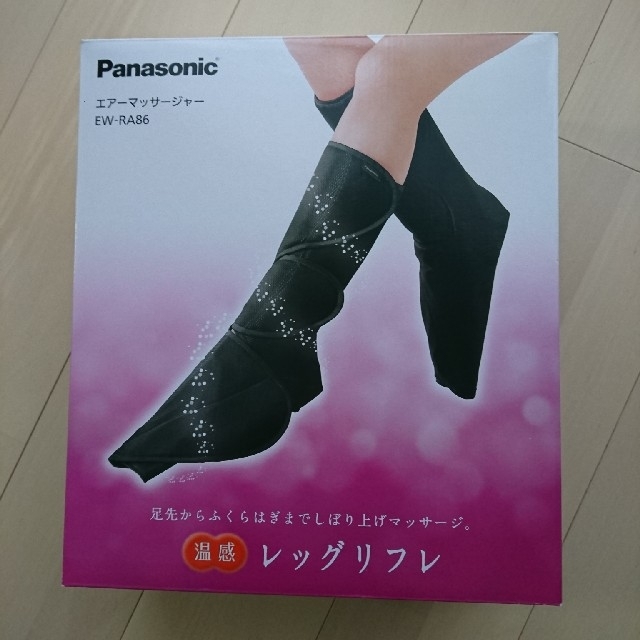 Panasonic(パナソニック)のPanasonic エアーマッサージャー EW-RA86 スマホ/家電/カメラの美容/健康(マッサージ機)の商品写真