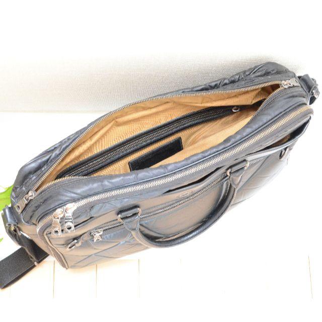HUNTING WORLD(ハンティングワールド)のハンティングワールド・パチュークロスビジネスバッグ　ショルダーバッグストラップ付 メンズのバッグ(ビジネスバッグ)の商品写真
