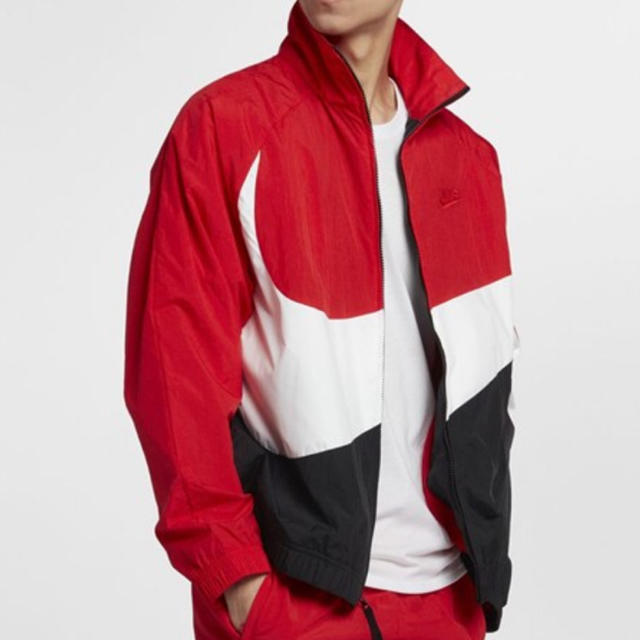 nike big swoosh jacket 赤2XL