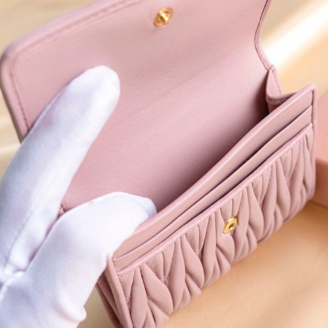 miumiu ミュウミュウ 5MH523 二つ折り 財布 ミニ コンパクト