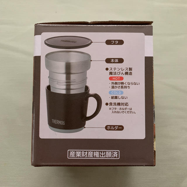 THERMOS(サーモス)のkaachan様 サーモス  マグカップ 240ml 蓋付き インテリア/住まい/日用品のキッチン/食器(グラス/カップ)の商品写真