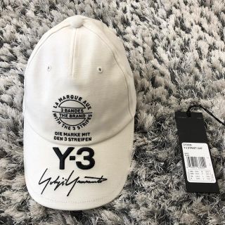 ワイスリー(Y-3)のy-3 street cap white youjiyamamoto キャップ(キャップ)