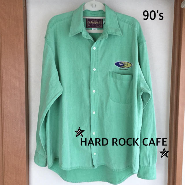 ROCK HARD(ロックハード)のHARD ROCK CAFE 古着 90年代 メンズ デニムシャツ メンズのトップス(シャツ)の商品写真