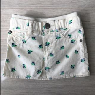 ベビーギャップ(babyGAP)の新品 小花柄スカート(スカート)