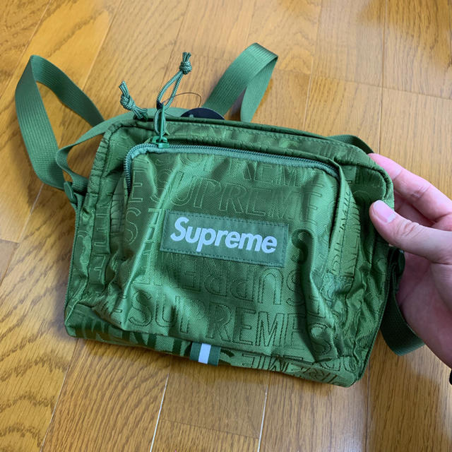 supreme シュプリーム ショルダーバッグ カーキ shoulder bag 1