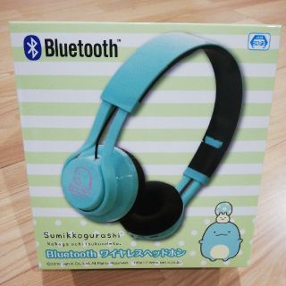 サンエックス(サンエックス)の新品未開封 すみっコぐらし ヘッドホン とかげ(キャラクターグッズ)