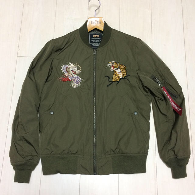 ALPHA INDUSTRIES - アルファ スカジャンの通販 by ヒロ's shop