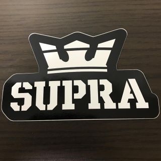 スープラ(SUPRA)の【縦9.2cm横15.3cm】SUPRA ステッカー(ステッカー)