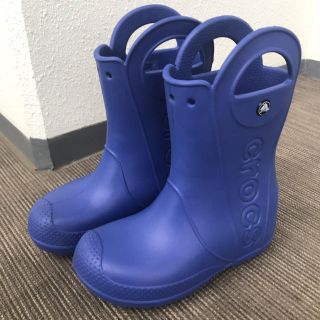 クロックス(crocs)のクロックス レインブーツ J1  19.5㎝(長靴/レインシューズ)