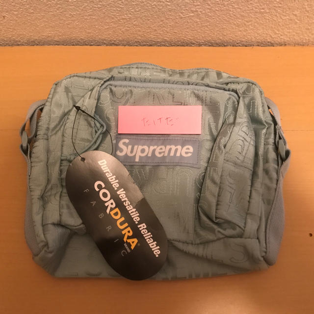 ※送料込 supreme shoulder bag 19ss 水色