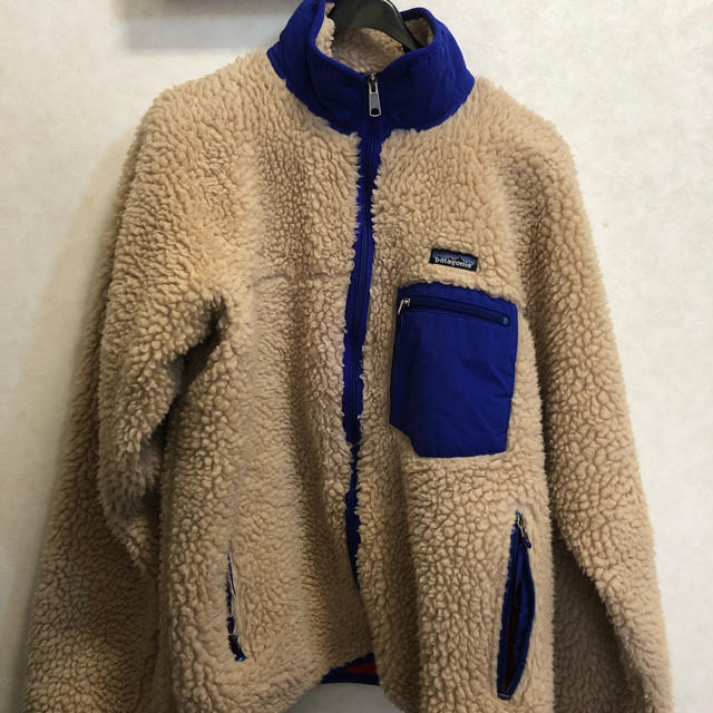 patagonia - 01年 USA製 patagonia クラシックレトロカーディガンの