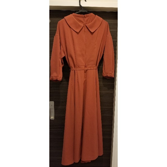 Ameri VINTAGE(アメリヴィンテージ)のAMERI  front pleats long dress レディースのパンツ(オールインワン)の商品写真