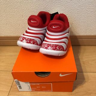 ナイキ(NIKE)のお値下げ‼️レアカラー 新品 未使用 NIKE ダイナモ 15cm レッド(スニーカー)