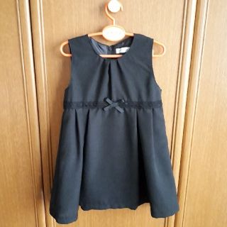 　☆美品☆冠婚葬祭　黒ワンピース　女の子　(ワンピース)