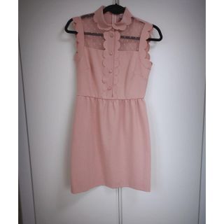 最終値下げ red valentino ♡ ピンクワンピース