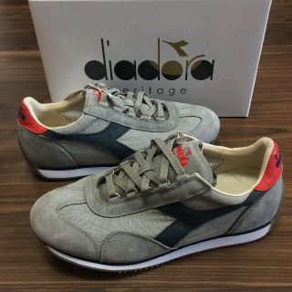 ディアドラ(DIADORA)のDIADORA HERITAGE スニーカー EQUIPE C4828 グレー(スニーカー)